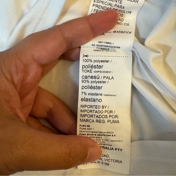 Puma White Fitted Button Down Polo Shirt

#1009 - Picture 6 of 7